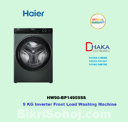 Haier 9 KG Front Load Washing Machine Price BD